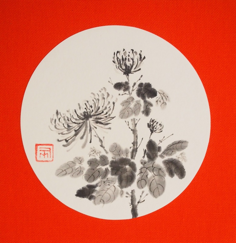 Chrysanthèmes 20x20